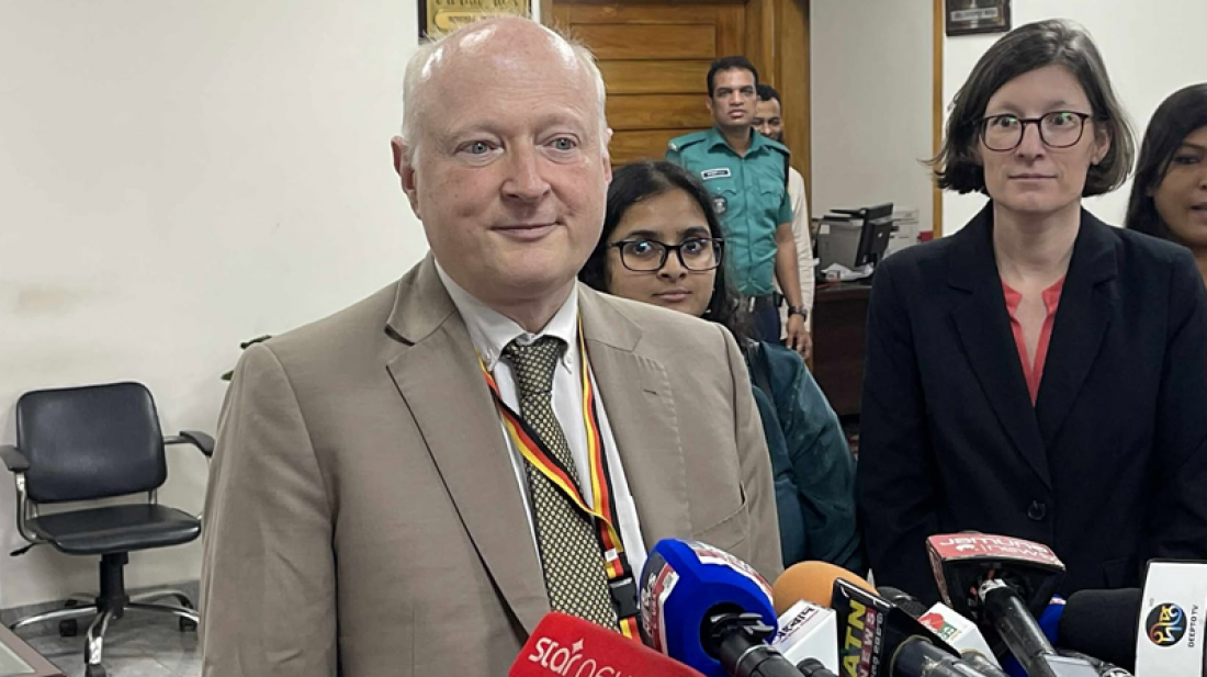 আগামী বছর বাংলাদেশে হবে বিশ্বের বৃহত্তম গণতান্ত্রিক নির্বাচন: জার্মান রাষ্ট্রদূত